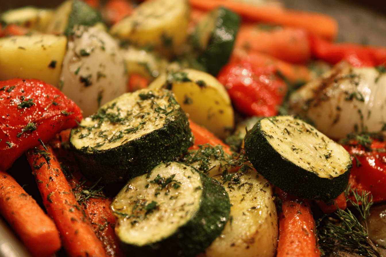 Roasted Zucchini and Summer Squash 