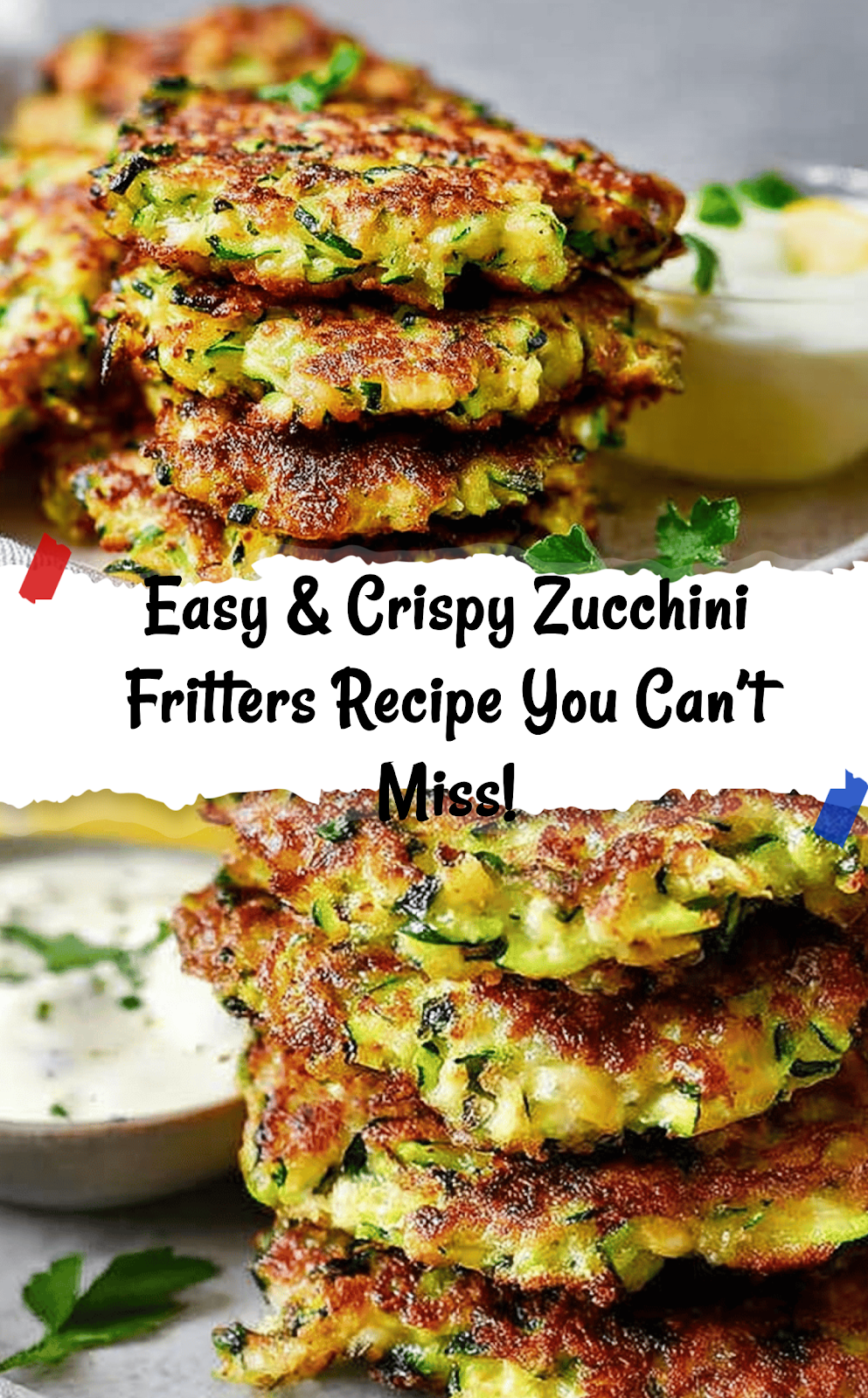 Crispy Zucchini Fritters Recipe