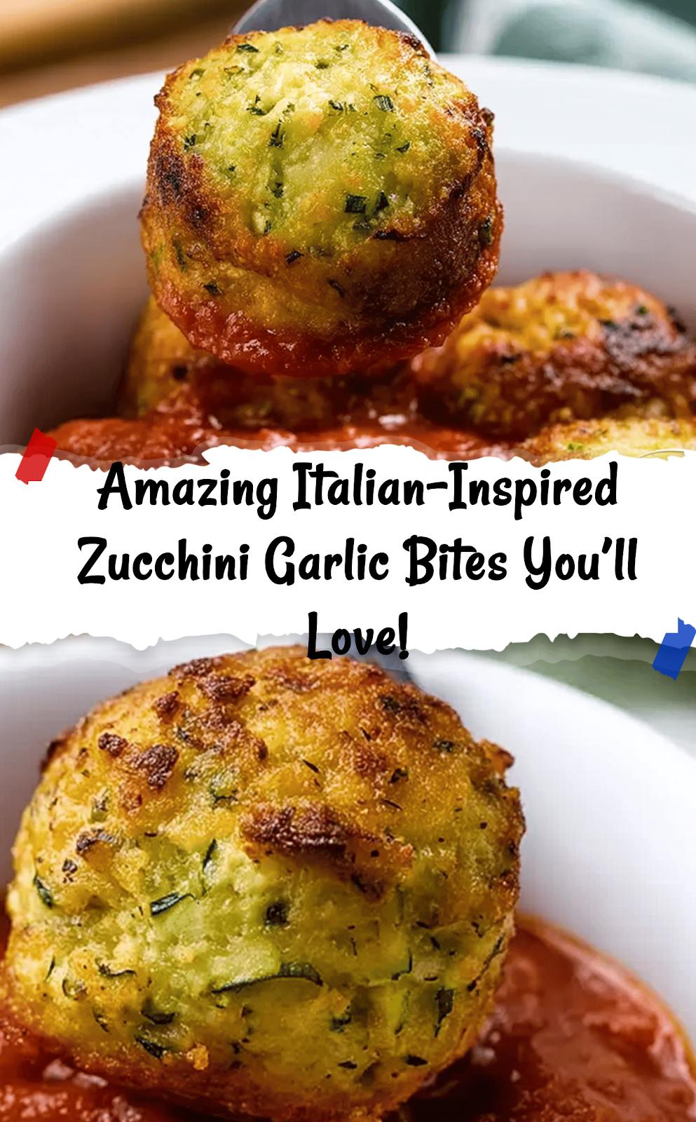 Italian-inspired Zucchini Garlic Bites: A Flavorful Twist for Snacks & More!