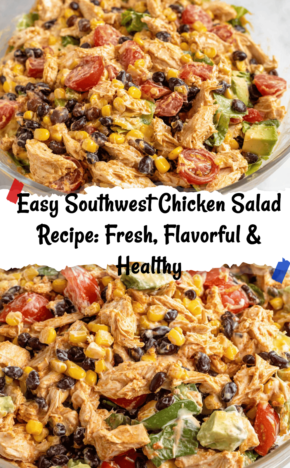 Quick Southwest Chicken Salad