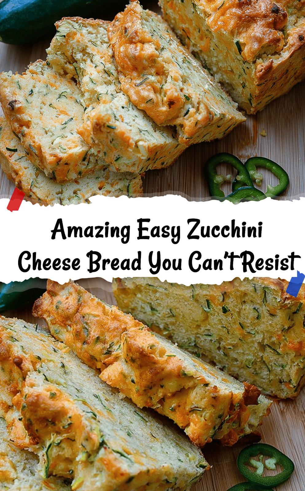 Zucchini Cheese Bread