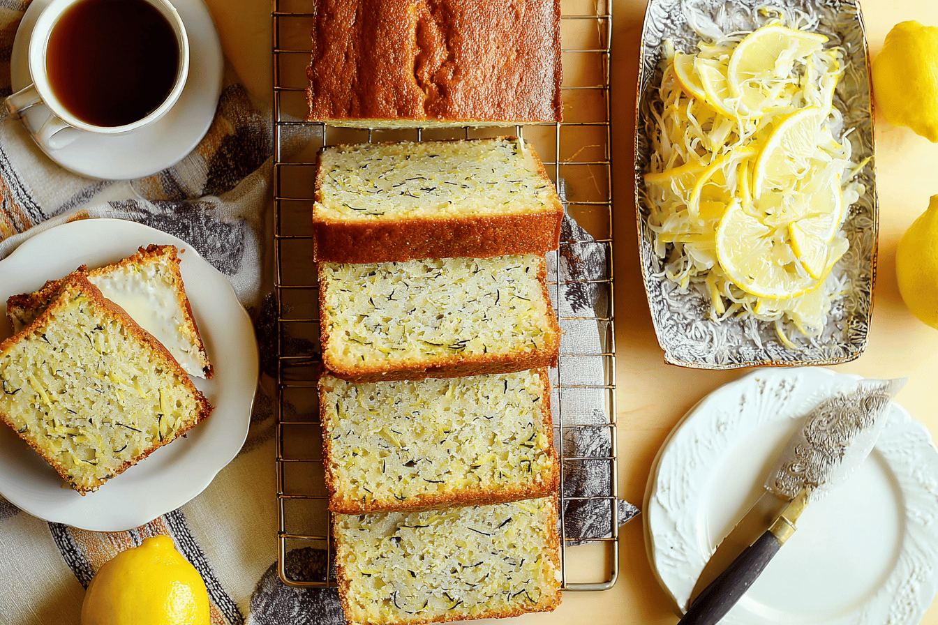 Lemony Zucchini Bread