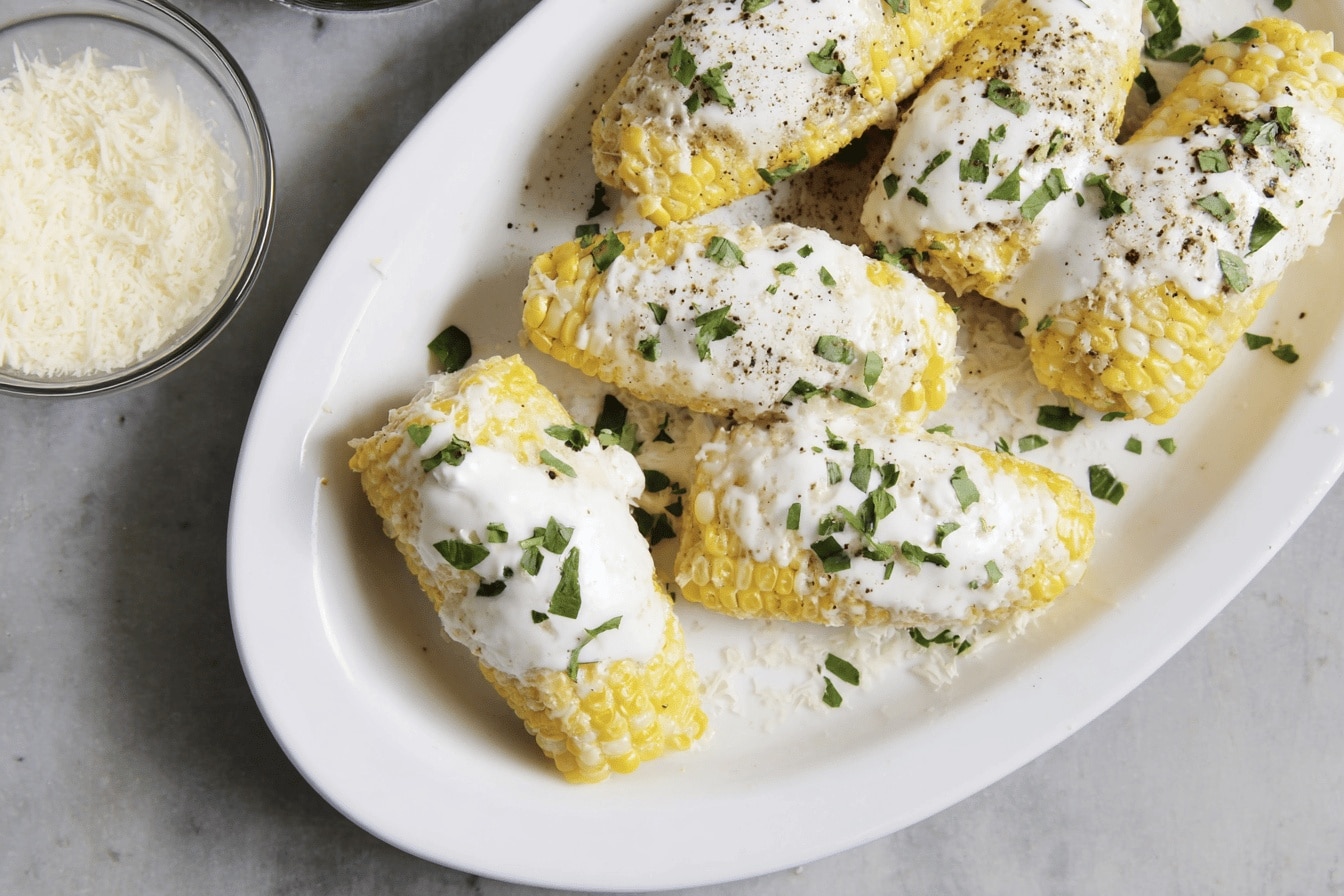 Ranch-Style Elote / Esquites (Mexican Corn)