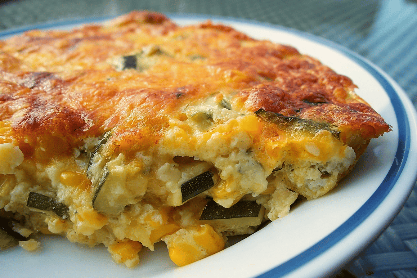 Zucchini-Corn Casserole