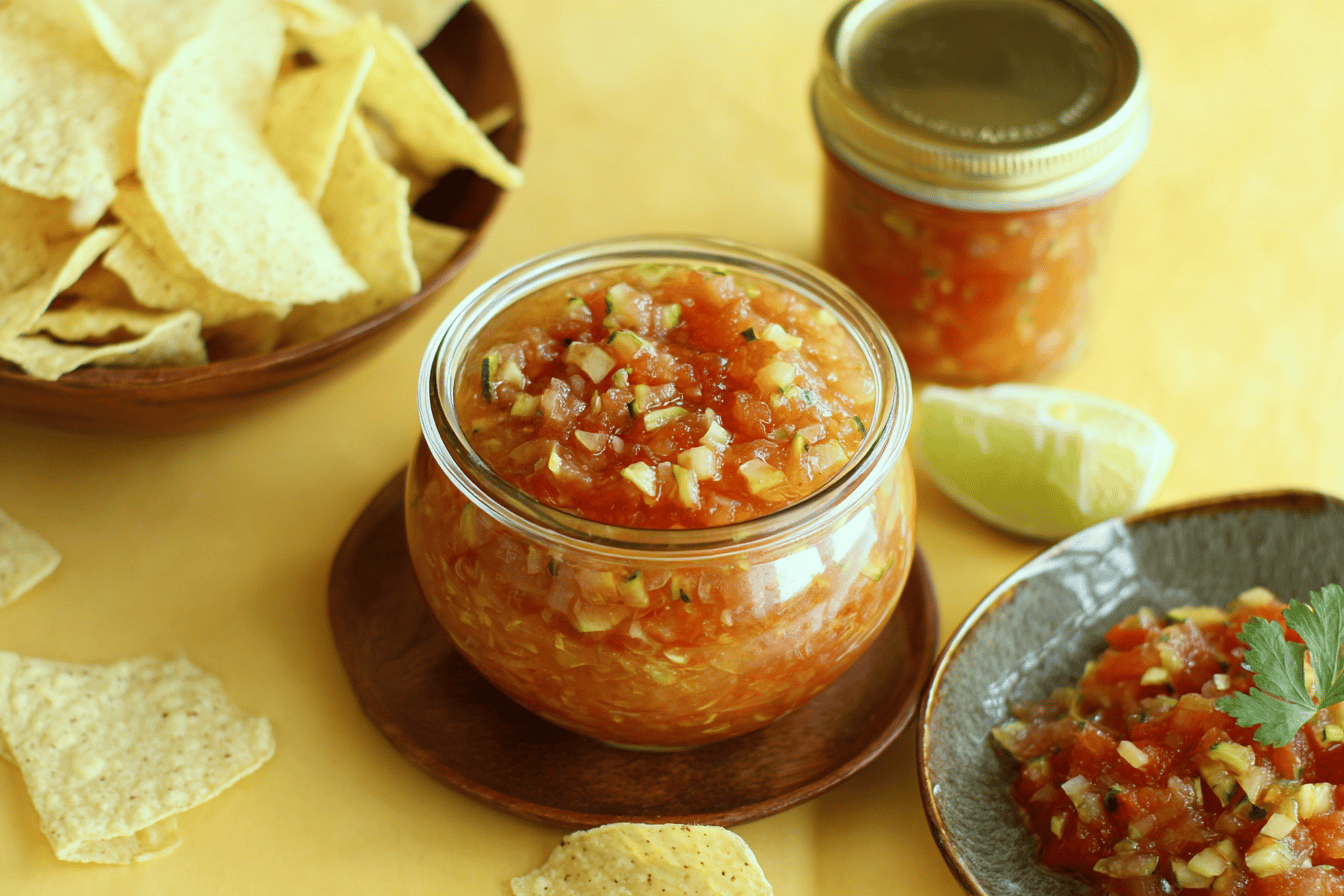 Zucchini Salsa, Canned