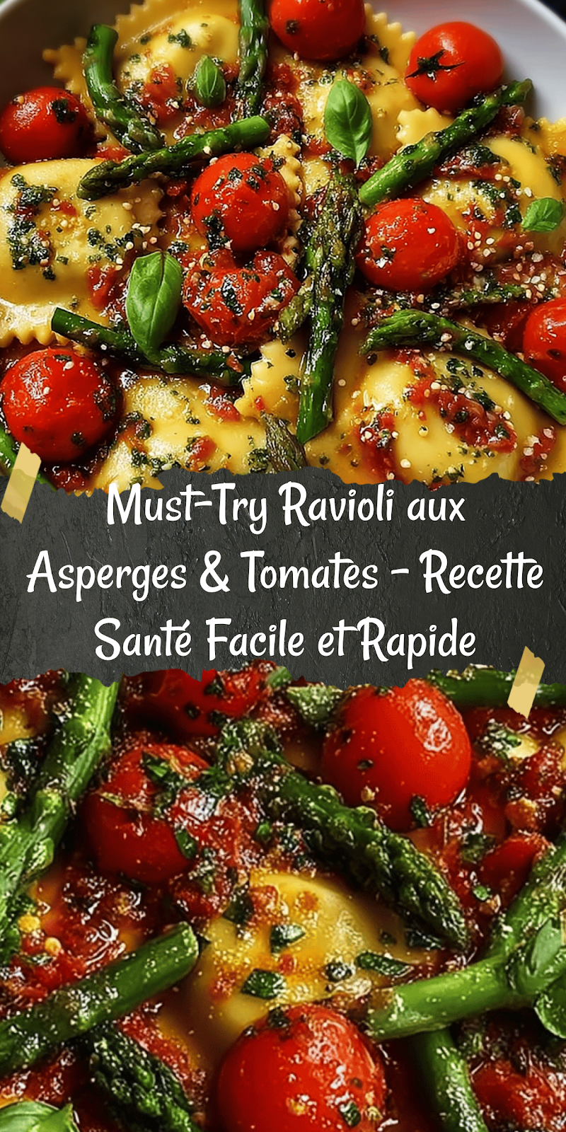 5 Delicious Ravioli with tomatoes asparagus garlic and herbs