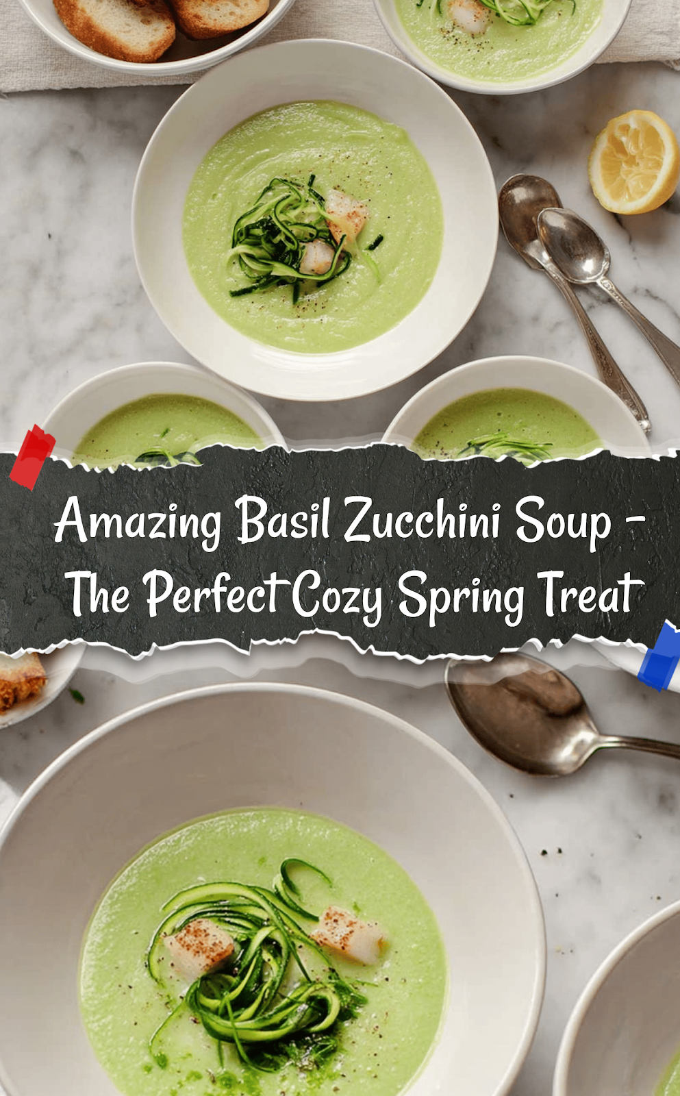 Basil Zucchini Soup
