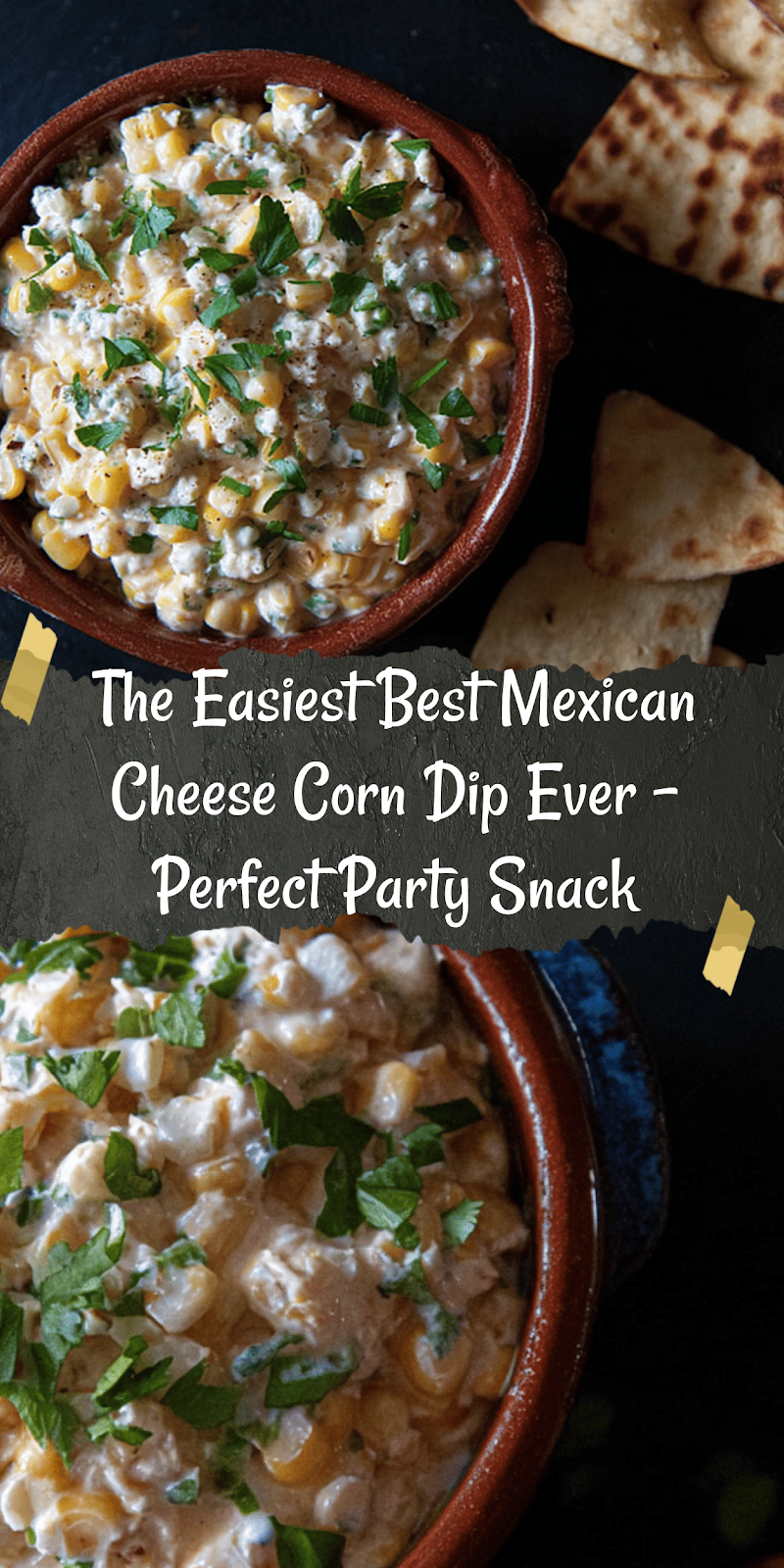 Best Mexican Cheese Corn Dip Ever