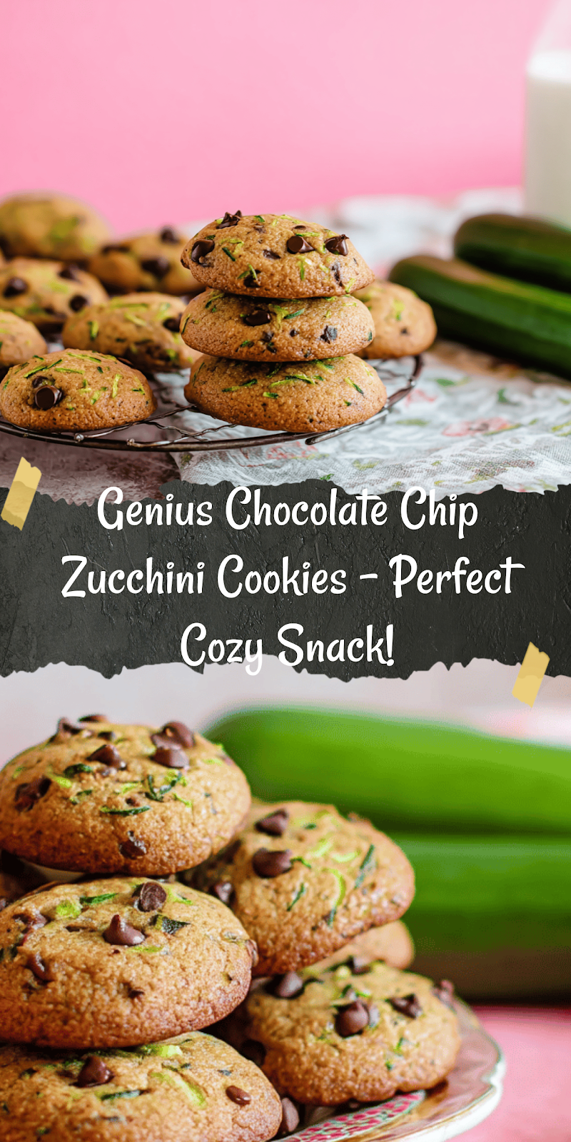 Chocolate Chip Zucchini Cookies
