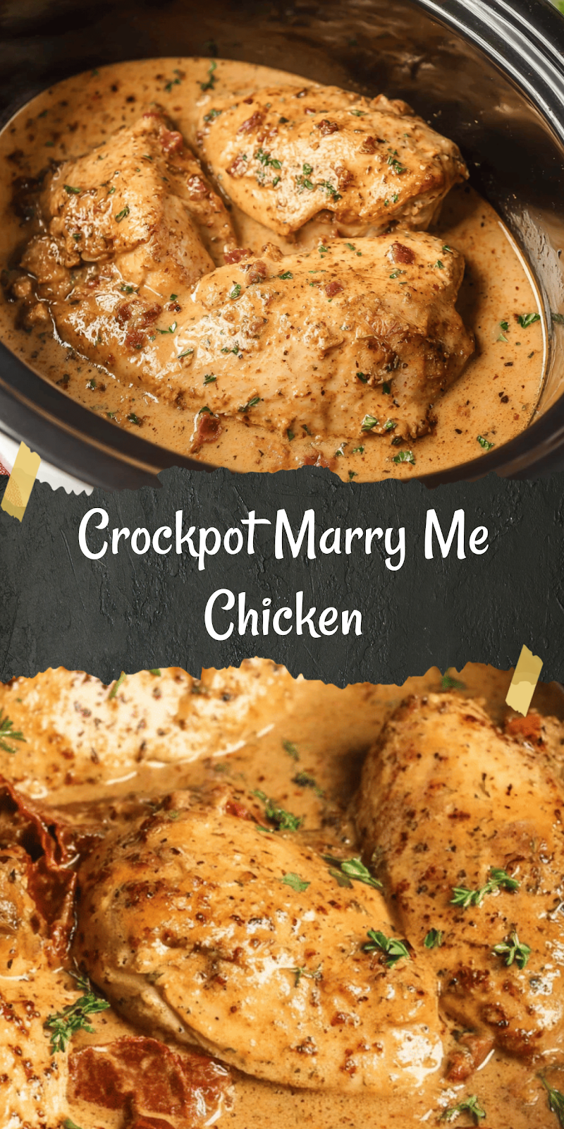 Crockpot Marry Me Chicken Recipe