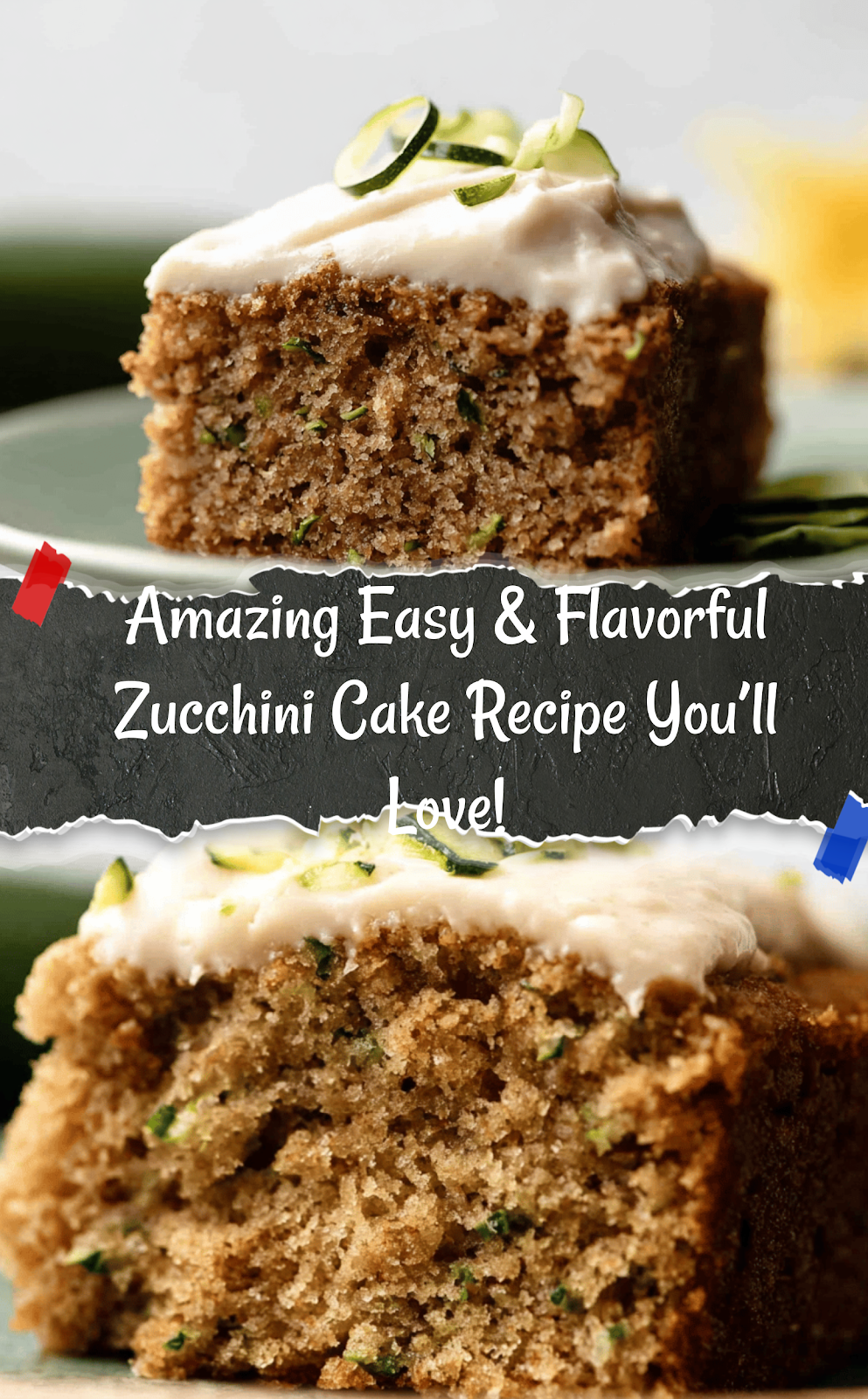 Easy & Flavorful Zucchini Cake