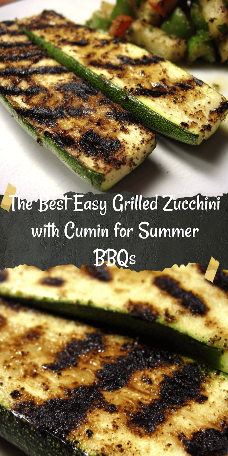 Grilled Zucchini With Cumin
