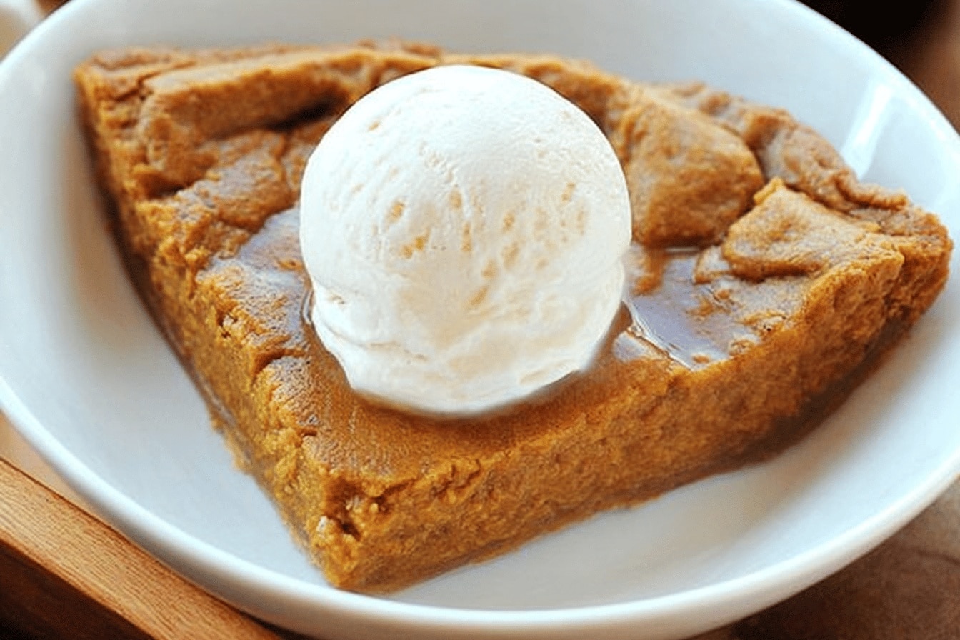 Crustless Pumpkin Pie