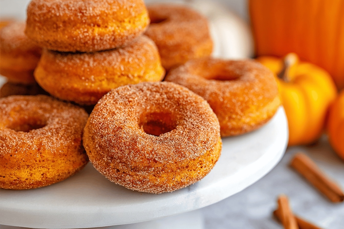 Easy Baked Pumpkin Spice Donuts