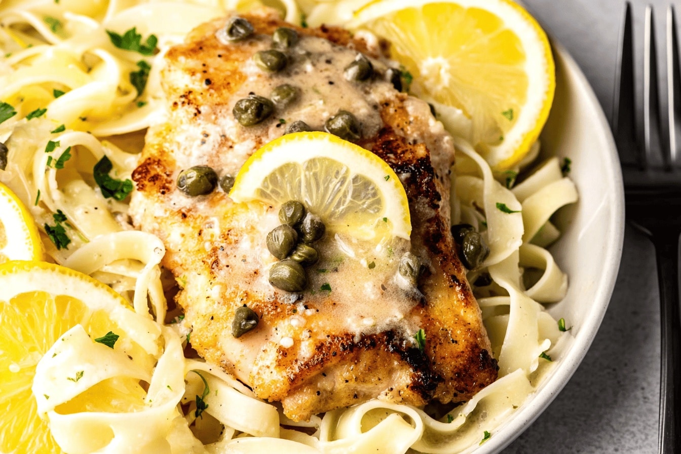 Creamy Lemon Chicken Piccata