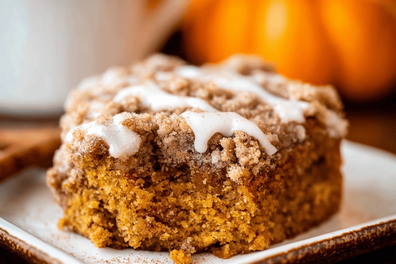 Pumpkin Coffee Cake Recipe