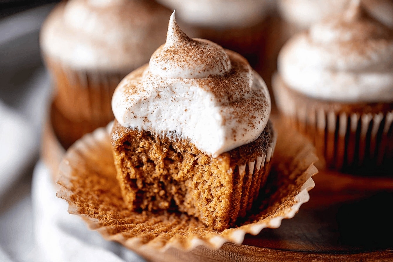 Pumpkin Spice Latte Cupcakes