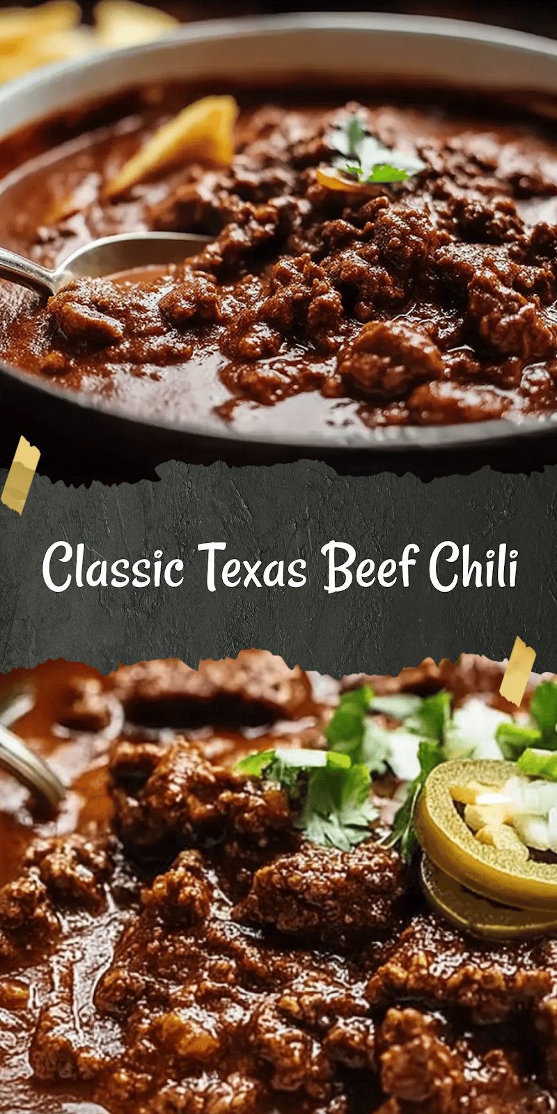 Authentic Texas Chili – Rich, Hearty & Flavorful!