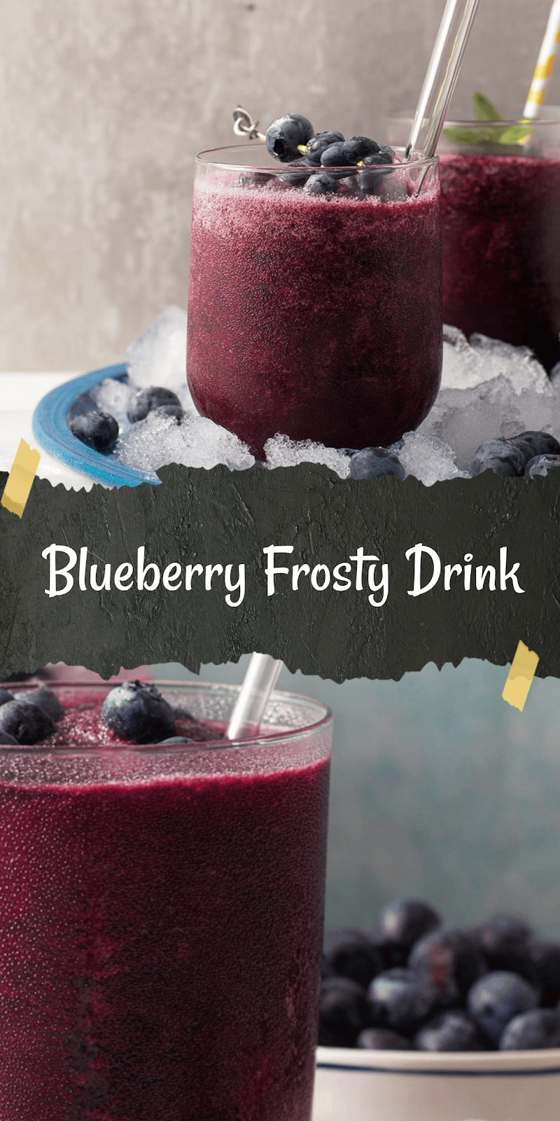 Blueberry Slushie
