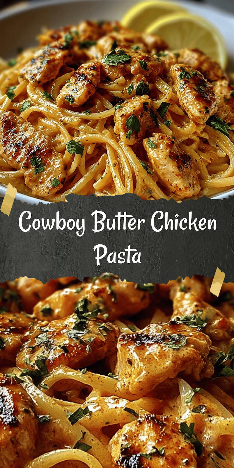 Cowboy Butter Chicken Linguine