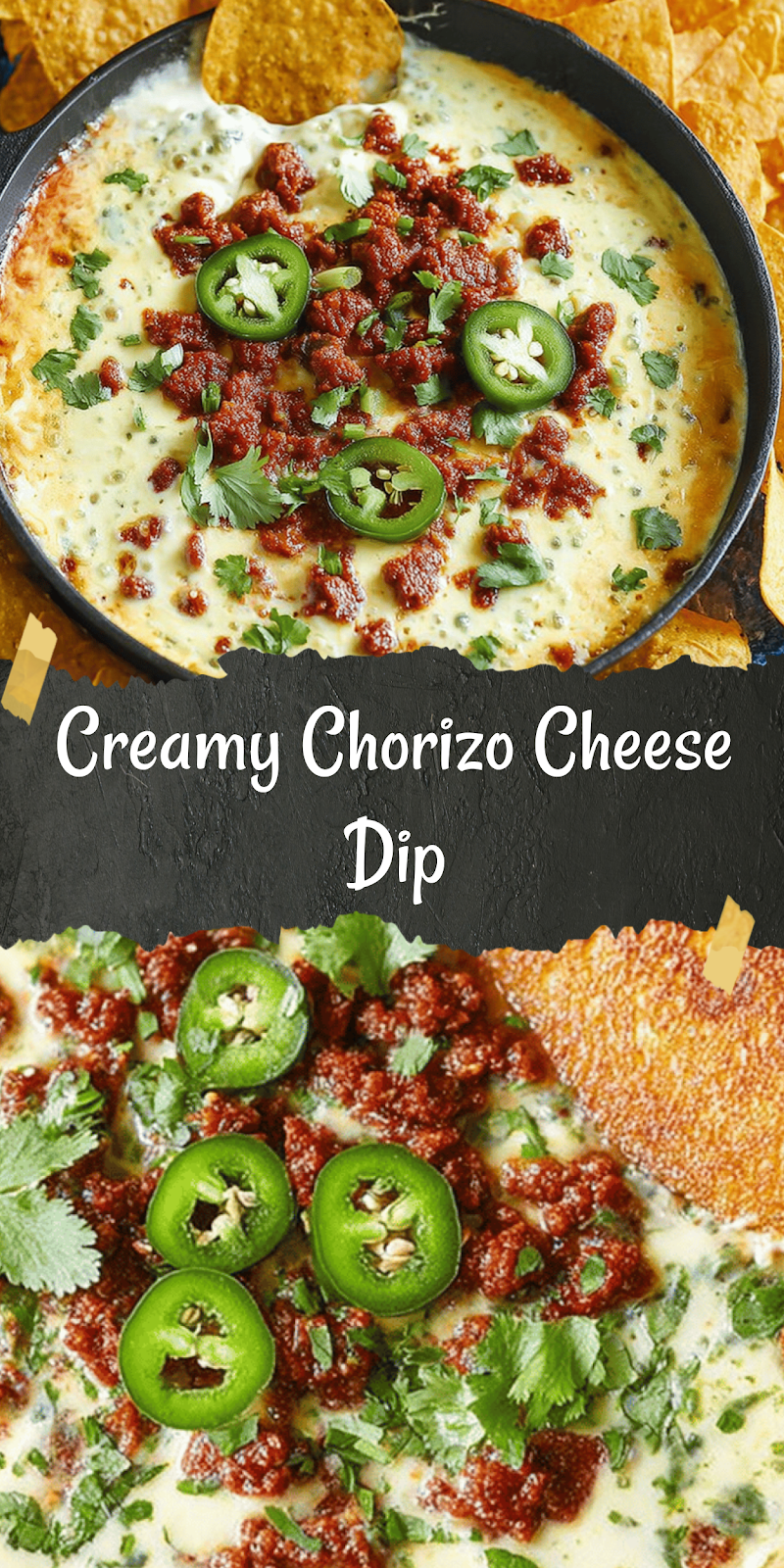 Creamy Chorizo Queso Dip
