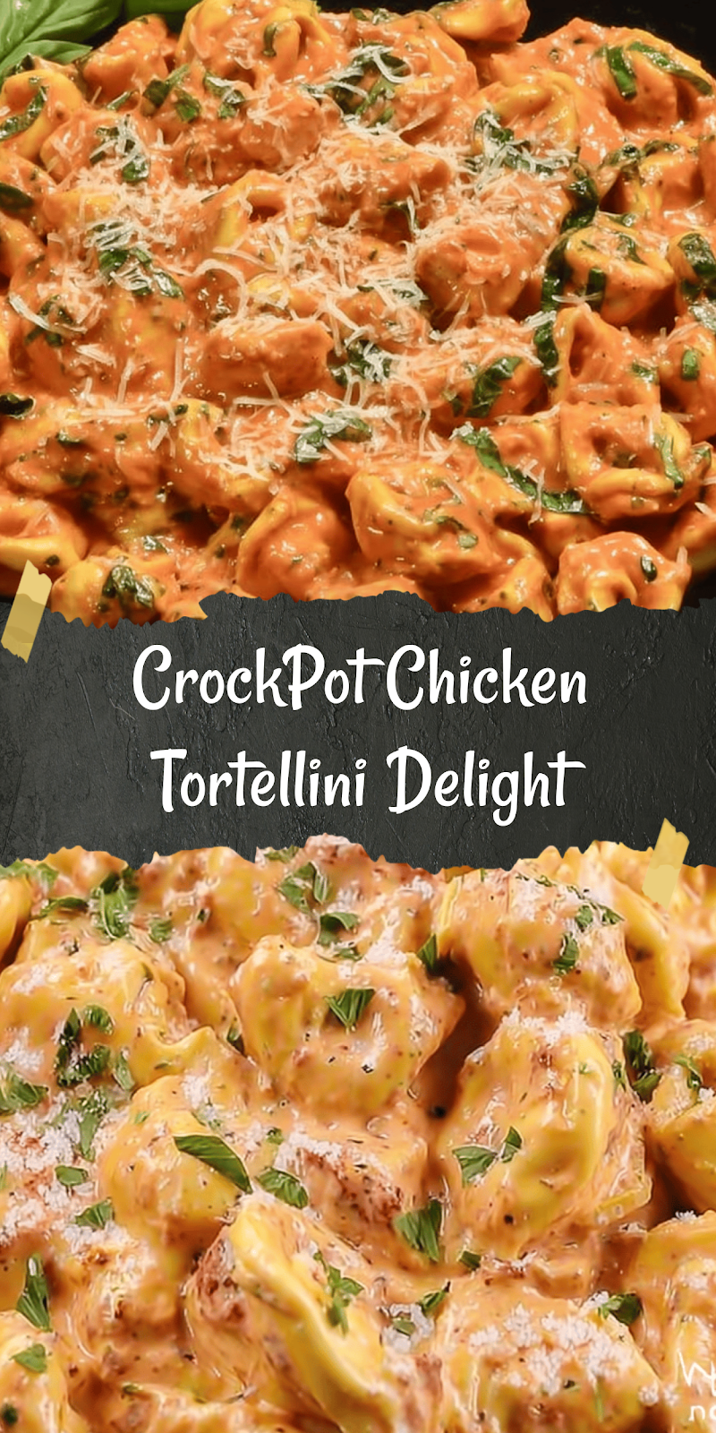 CrockPot Chicken Tortellini – 6-Ingredient Ultimate Comfort