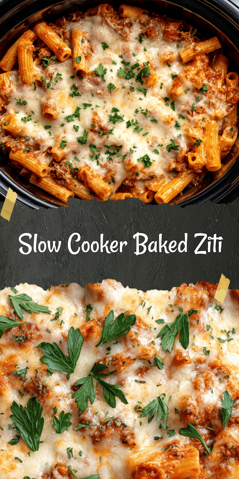 Crockpot Baked Ziti