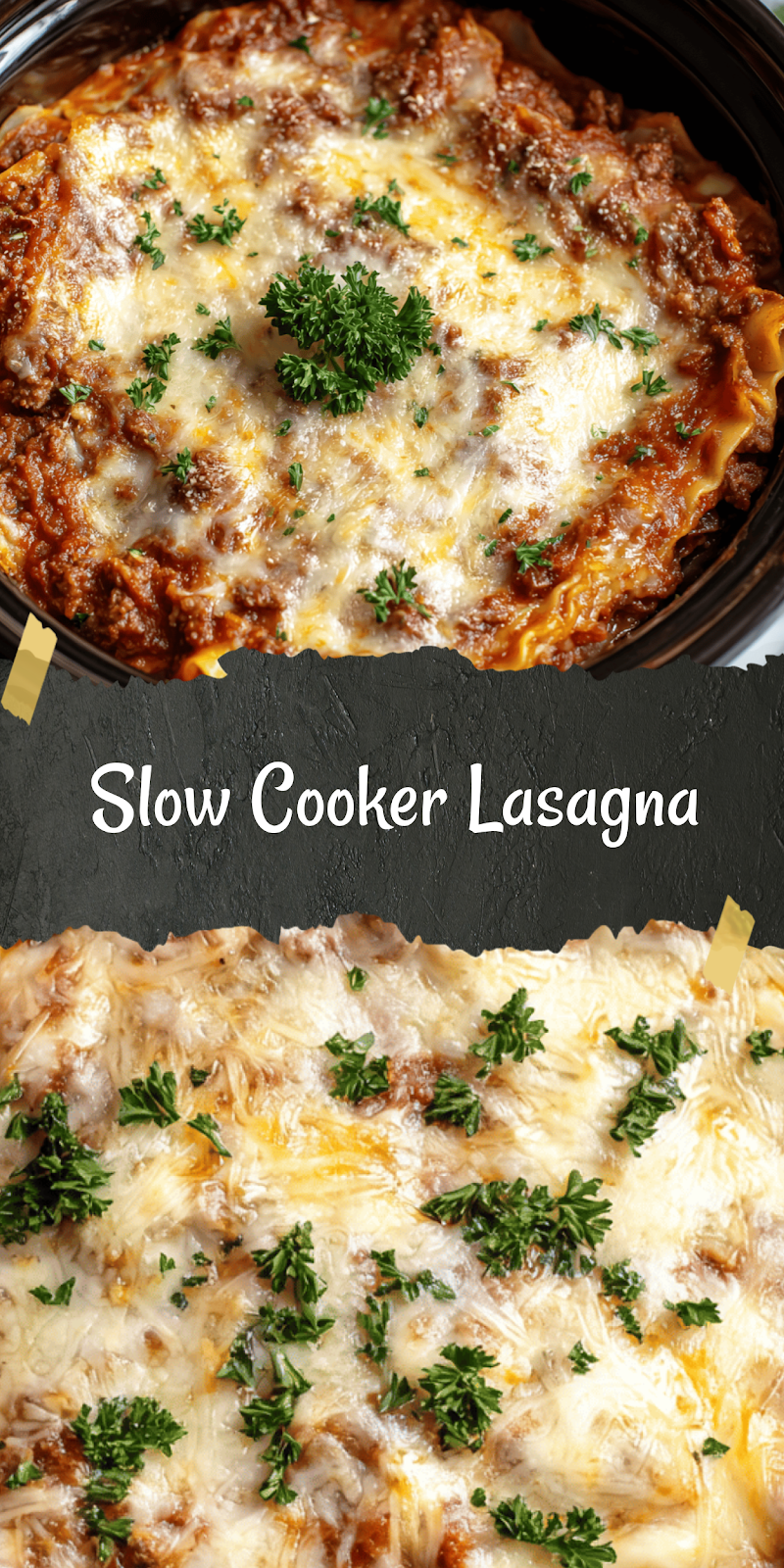 Crockpot Lasagna