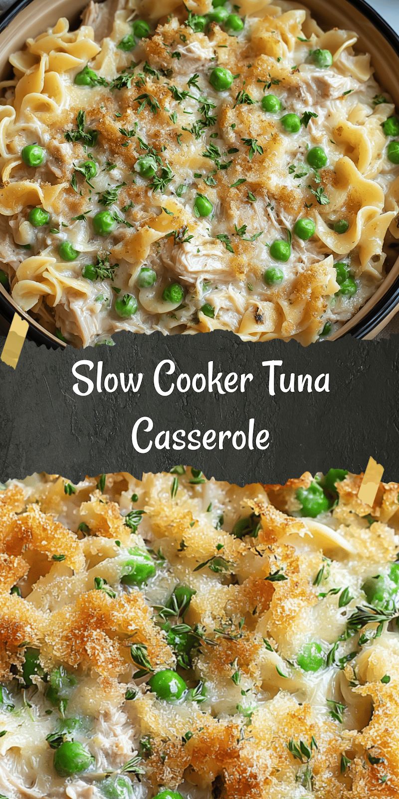 Crockpot Tuna Casserole