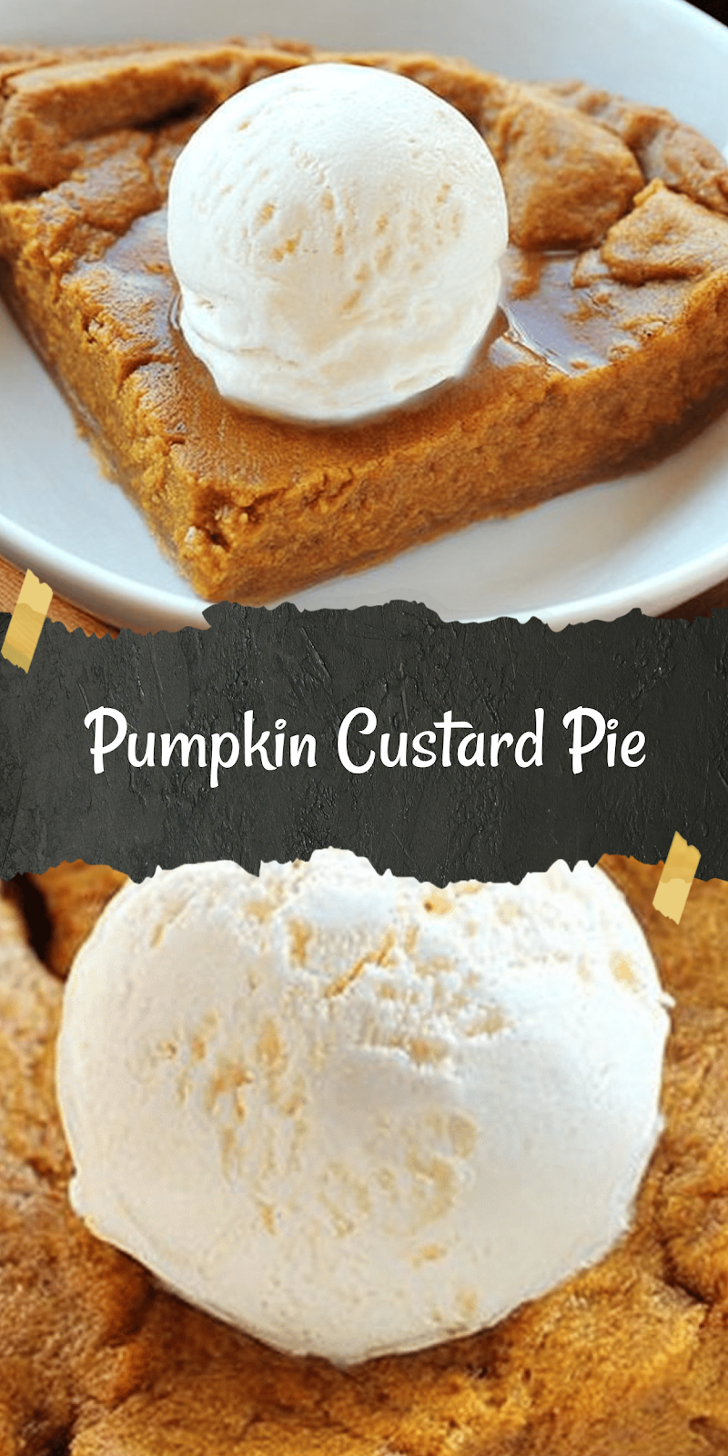 Crustless Pumpkin Pie
