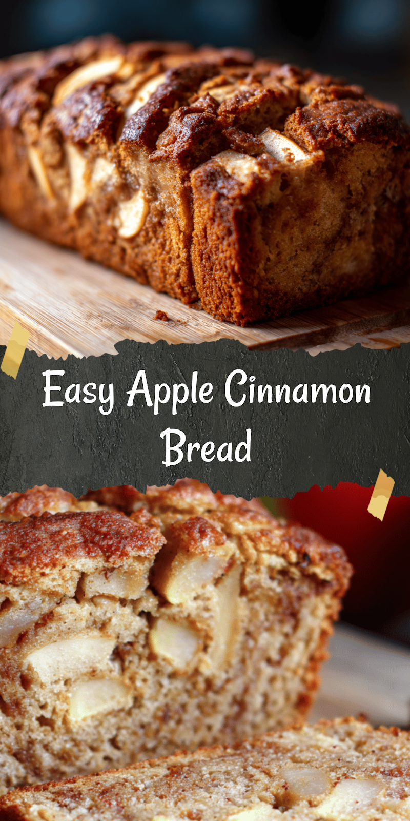 Easy Apple Cinnamon Bread Recipe | Julie Blanner