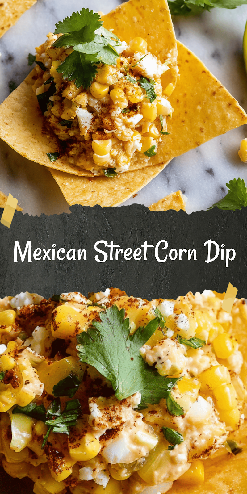 Easy Mexican Street Corn Dip