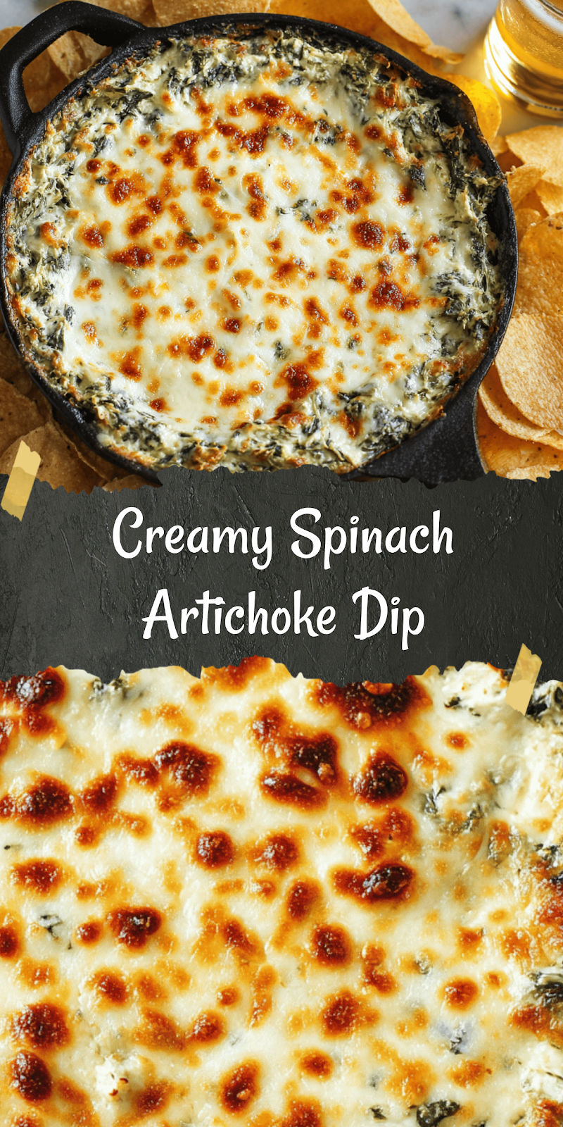 Hot Spinach and Artichoke Dip
