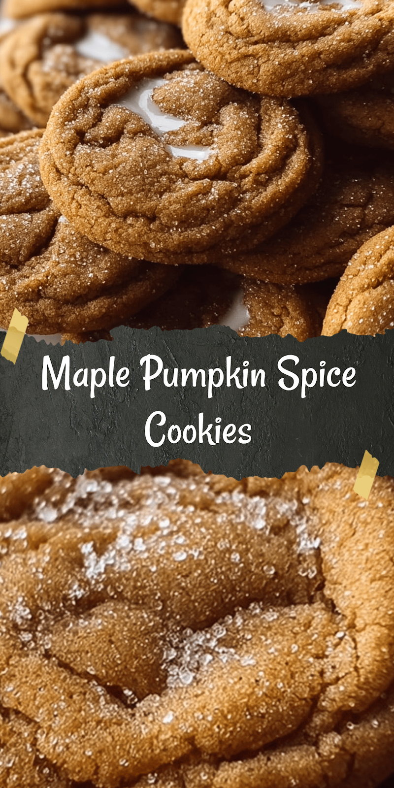 Maple Pumpkin Cookies
