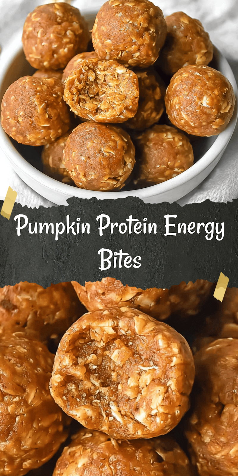 Pumpkin Protein Balls Recipe (No-Bake Energy Bites)