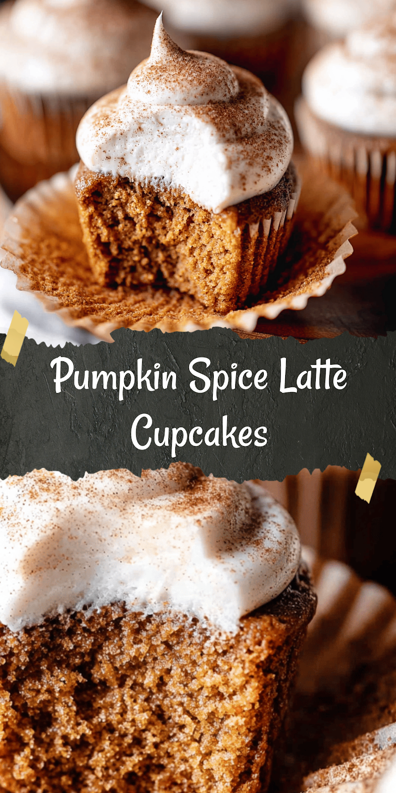 Pumpkin Spice Latte Cupcakes
