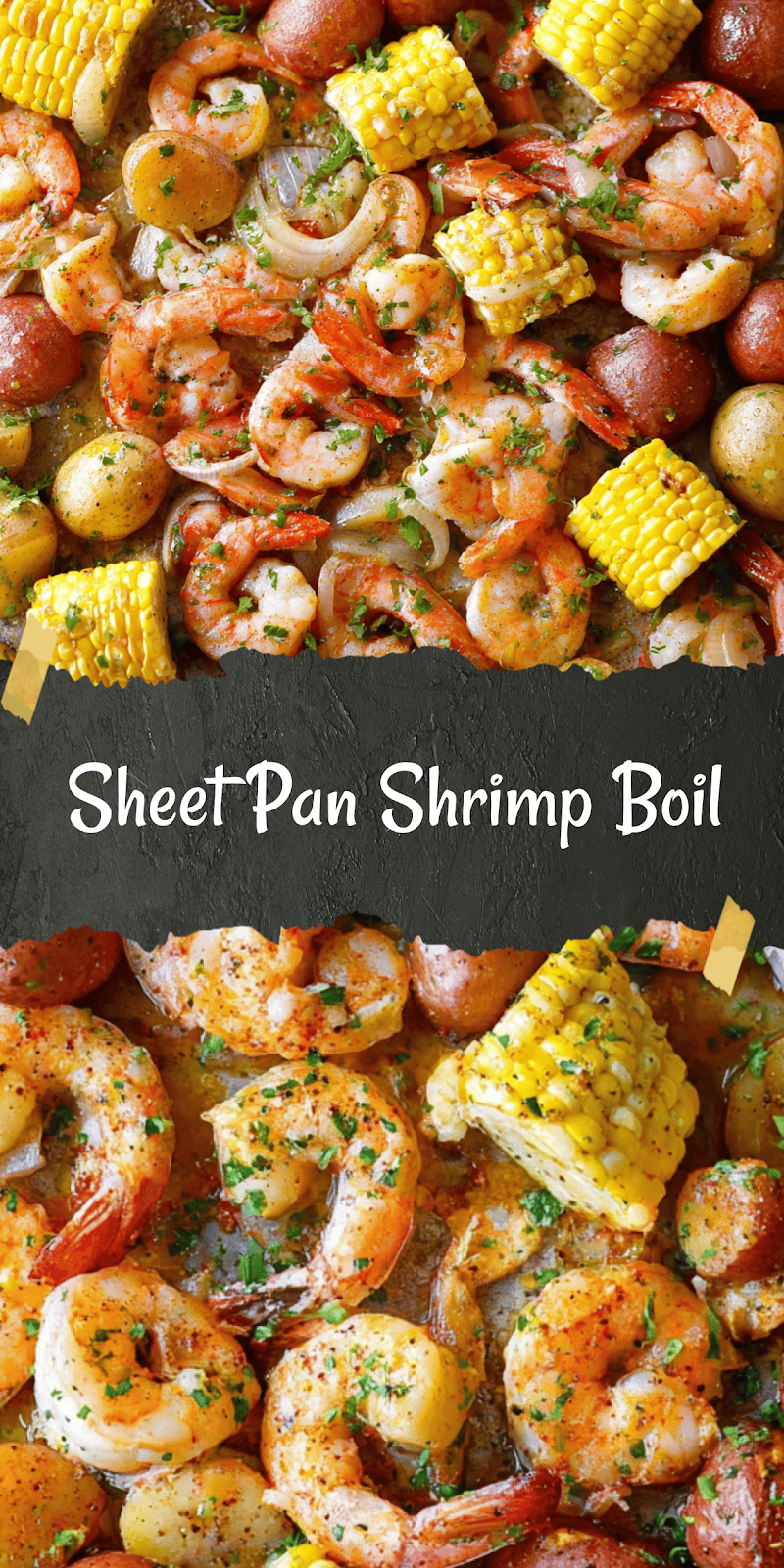 Sheet Pan Shrimp Boil