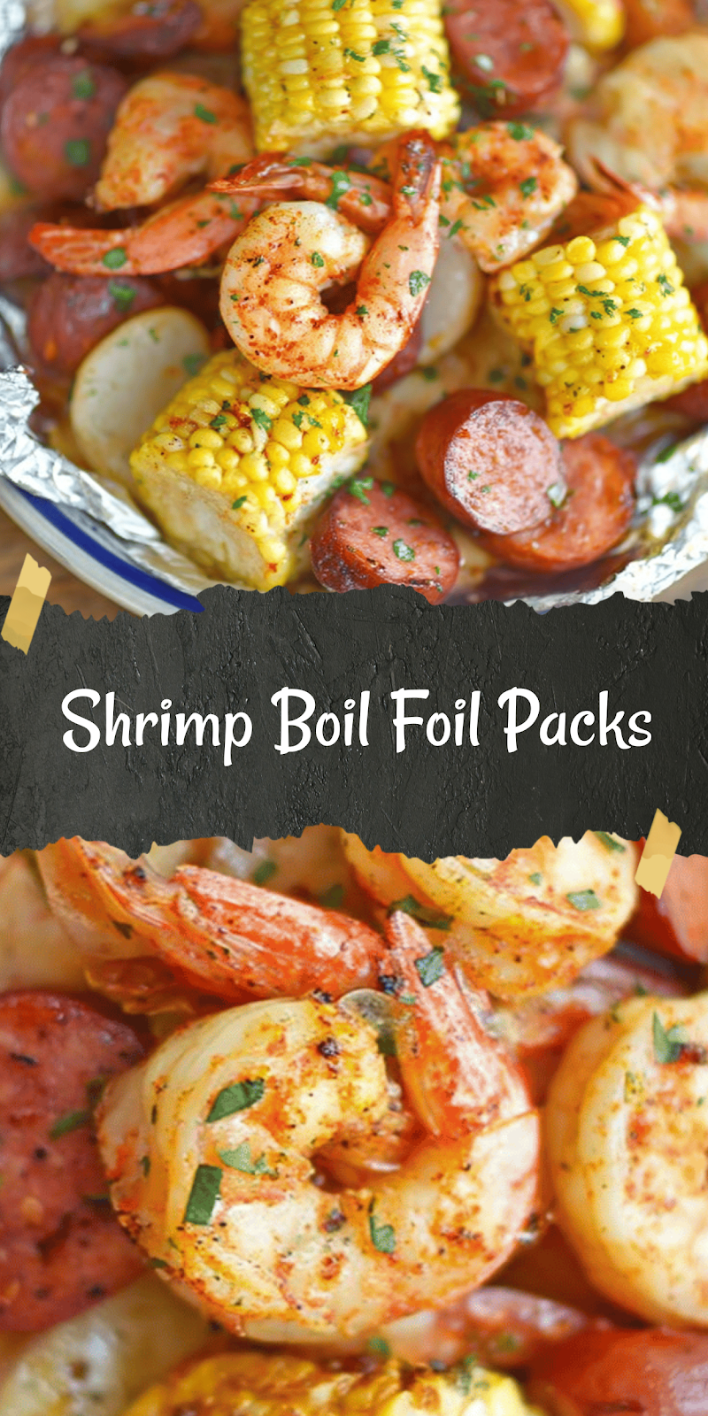 Shrimp Boil Foil Packets