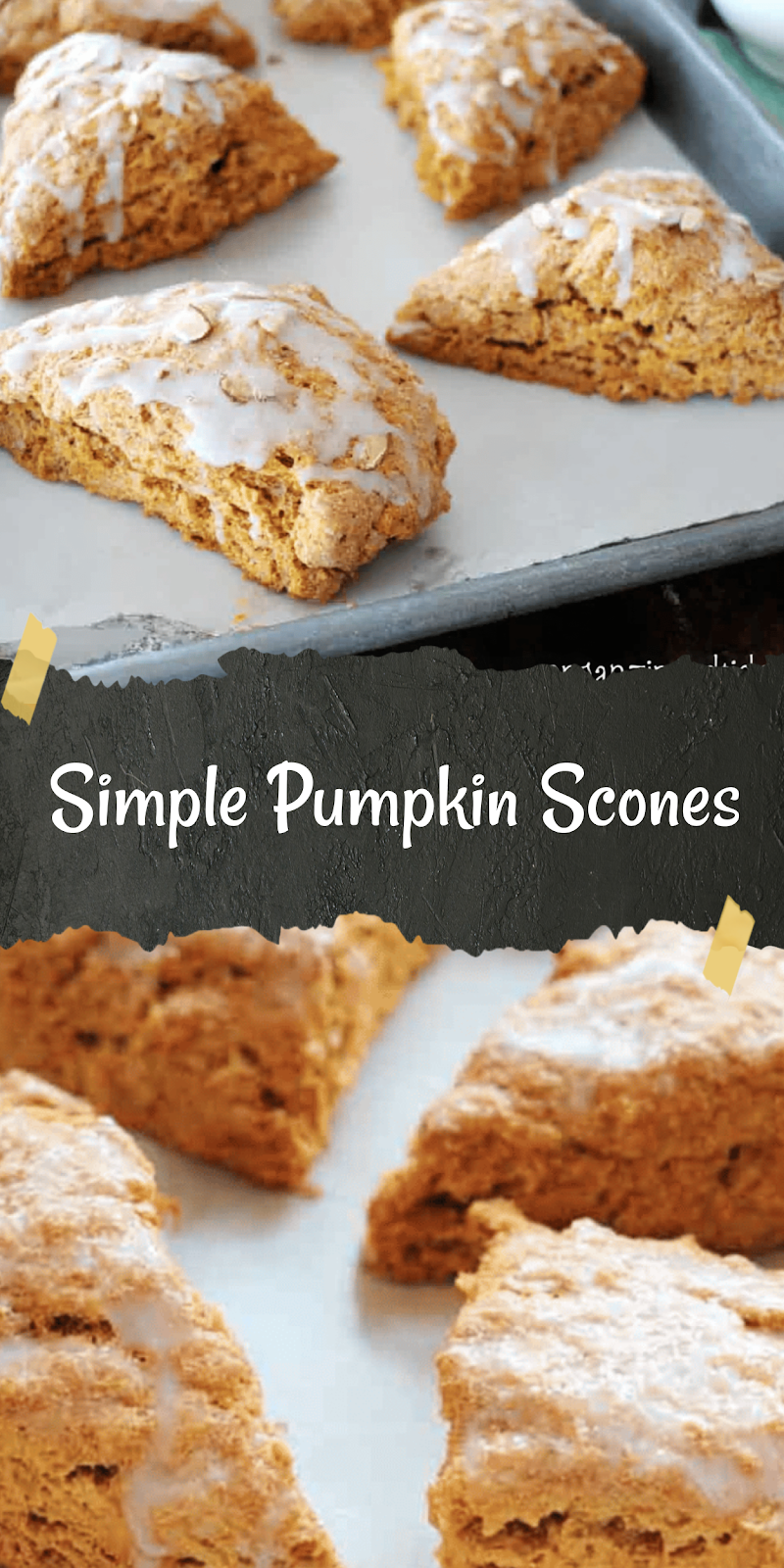 easy Pumpkin Scones
