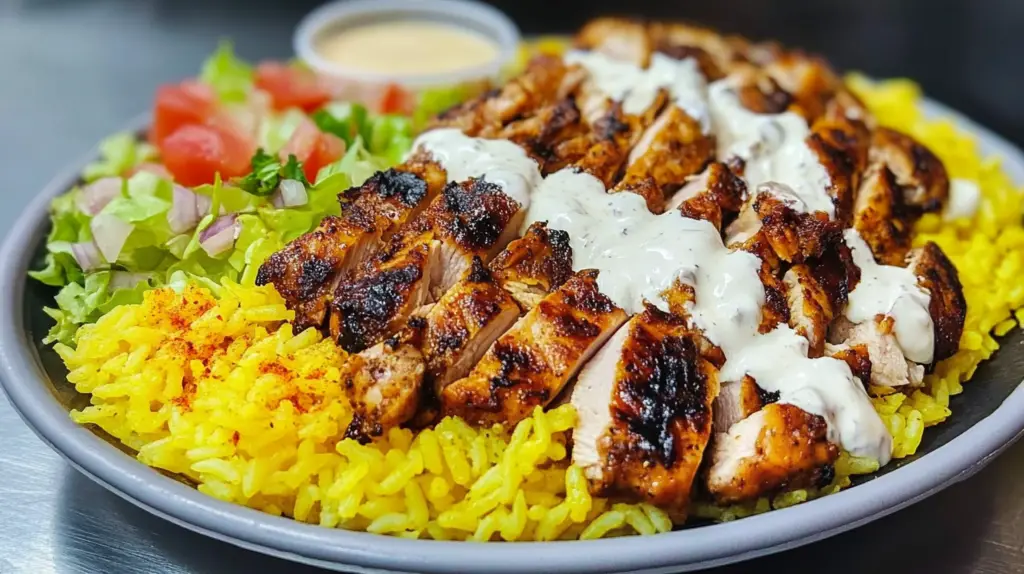 New York Street-Style Chicken and Rice