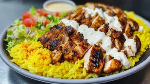 New York Street-Style Chicken and Rice