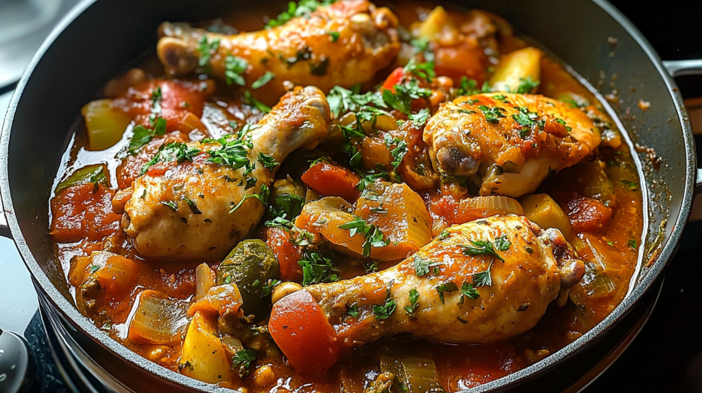 Poulet Cacciatore : Recette Authentique et Savoureuse