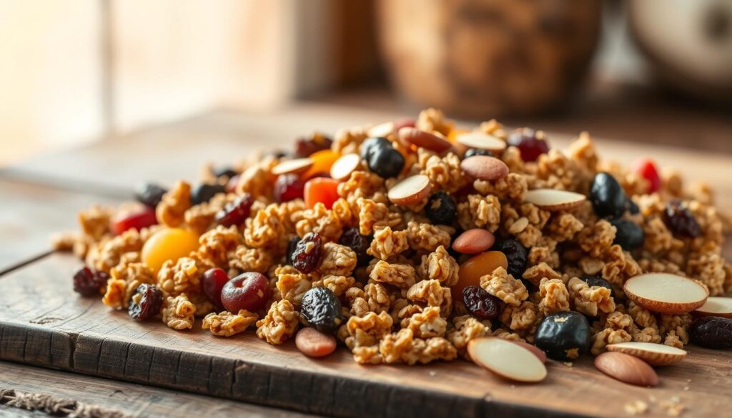 Granola aux fruits secs