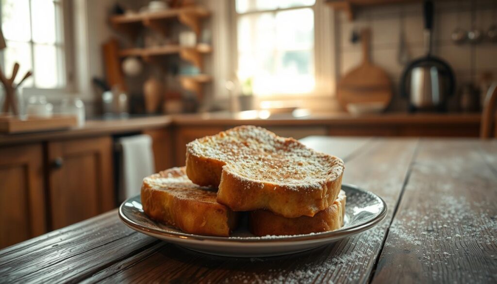 Pain perdu à la cannelle