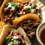 Birria Tacos with Consommé Dipping Sauce