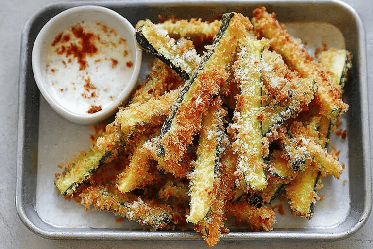 Genius Easy Parmesan Zucchini Fries You Can’t Miss!