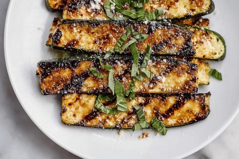 Gorgeous Grilled Zucchini with Parmesan – Top Recipe!