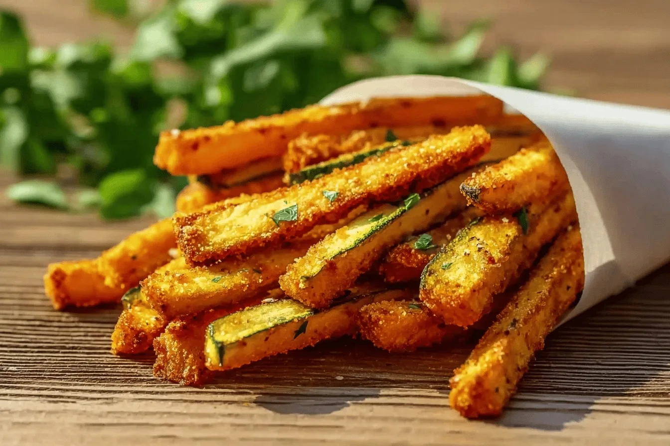 Genius Healthy Air Fryer Zucchini Fries You’ll Love!