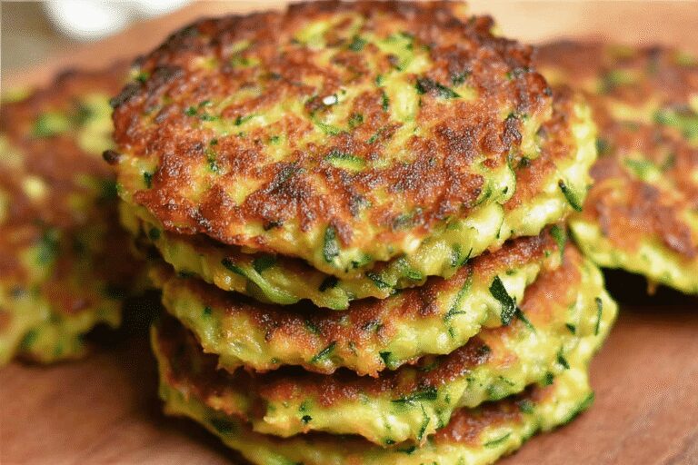 The BEST Easy Zucchini Fritters: Crispy, Cheap & Stunning