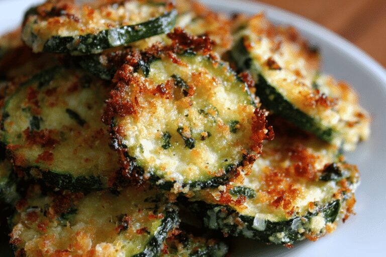 Genius Baked Parmesan Zucchini Rounds You’ll Crave!